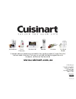 Preview for 23 page of Cuisinart BFP-703A Series Instruction And Recipe Booklet