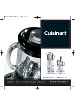 Cuisinart BFP703CE Instructions Manual предпросмотр