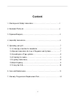 Preview for 4 page of Cuisinart BG036-G Owner'S Manual