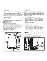 Preview for 8 page of Cuisinart Bouilloire CJK17BCE Instructions Manual