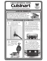 Предварительный просмотр 4 страницы Cuisinart Breakfast Express WAF-B50 Quick Reference Manual