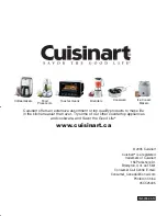 Предварительный просмотр 12 страницы Cuisinart Brew Central Thermal DCC-1400C Series Instruction Book