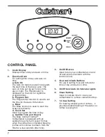 Предварительный просмотр 8 страницы Cuisinart BREW CENTRAL THERMAL DCC-2400C Instruction And Recipe Booklet