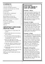 Предварительный просмотр 4 страницы Cuisinart Burr Grind & Brew DGB-800 Series Instruction Booklet