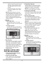 Предварительный просмотр 10 страницы Cuisinart Burr Grind & Brew DGB-800 Series Instruction Booklet