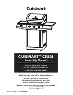 Предварительный просмотр 1 страницы Cuisinart C550S Assembly Manual