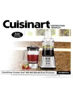 Предварительный просмотр 1 страницы Cuisinart CB-600FPPC4 Instruction Booklet