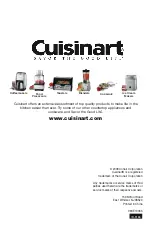 Preview for 12 page of Cuisinart CBC-1600 Series Instruction Booklet