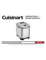 Предварительный просмотр 1 страницы Cuisinart CBK-110C Instruction/Recipe Booklet