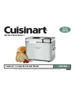 Preview for 1 page of Cuisinart CBK-200 - 2 lb. Convection Bread Maker Instruction Booklet