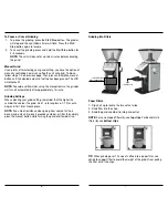 Предварительный просмотр 4 страницы Cuisinart CBM-20C Operating Instructions Manual