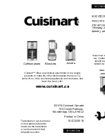 Предварительный просмотр 7 страницы Cuisinart CBM-20C Operating Instructions Manual