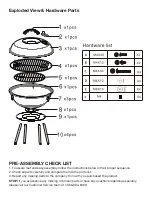 Предварительный просмотр 3 страницы Cuisinart CCG-216 Assembly And Operating Instructions