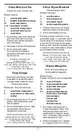 Preview for 7 page of Cuisinart CCJ-900 Series Instruction/Recipe Booklet