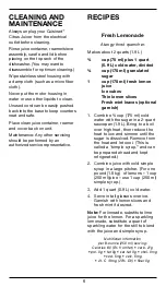 Preview for 6 page of Cuisinart CCJ-900C Series Instruction/Recipe Booklet