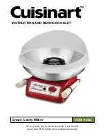 Предварительный просмотр 1 страницы Cuisinart CCM-150C Instruction And Recipe Booklet