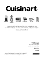 Предварительный просмотр 7 страницы Cuisinart CCM-150C Instruction And Recipe Booklet