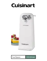 Preview for 3 page of Cuisinart CCO-50BK - Deluxe Electric Can Opener Cleaning Instructions Manual