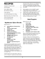 Preview for 9 page of Cuisinart CDF-130A Instruction And Recipe Booklet