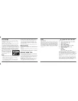 Preview for 4 page of Cuisinart CDF-250C Instruction Booklet