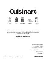 Preview for 10 page of Cuisinart CEC-7C Instruction And Recipe Booklet