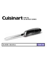 Предварительный просмотр 9 страницы Cuisinart CEK-30 Instruction Booklet