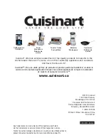 Предварительный просмотр 9 страницы Cuisinart CEK-40C Instruction Booklet