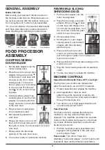 Предварительный просмотр 9 страницы Cuisinart CFP-800 Series Instruction And Recipe Booklet