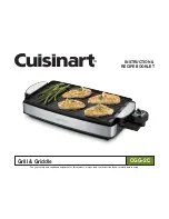 Предварительный просмотр 1 страницы Cuisinart CGG-2C Instruction/Recipe Booklet