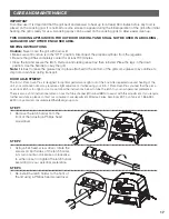 Предварительный просмотр 17 страницы Cuisinart CGG-403 Manual