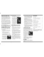 Preview for 2 page of Cuisinart CGR-WAFPC Instruction And Recipe Booklet