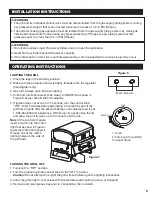 Предварительный просмотр 9 страницы Cuisinart CGWM-093 Deluxe Assembly And Operating Instructions Manual