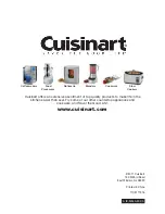 Preview for 12 page of Cuisinart CHW-12 Instruction Booklet