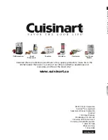 Preview for 7 page of Cuisinart CHW-12C Instruction Booklet