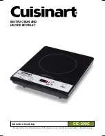 Предварительный просмотр 1 страницы Cuisinart CIC-200C Instruction And Recipe Booklet