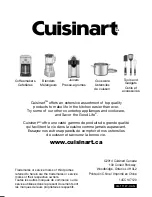 Предварительный просмотр 5 страницы Cuisinart CIC-200C Instruction And Recipe Booklet