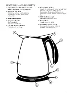 Preview for 5 page of Cuisinart CJK-17BC Instruction Booklet