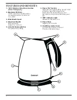 Preview for 4 page of Cuisinart CJK-17BCHK Instruction Booklet