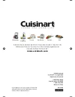 Preview for 12 page of Cuisinart CleanWater WCH-950 Instruction Booklet