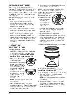 Preview for 4 page of Cuisinart CLEANWATER WCH-950C Instruction Booklet