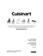 Preview for 9 page of Cuisinart CLEANWATER WCH-950C Instruction Booklet