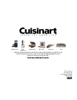 Предварительный просмотр 12 страницы Cuisinart CMG-20 Instruction Booklet