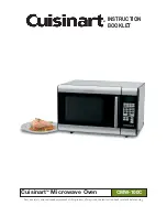 Preview for 1 page of Cuisinart CMW-100C Instruction Booklet