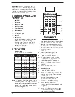 Preview for 8 page of Cuisinart CMW-100C Instruction Booklet