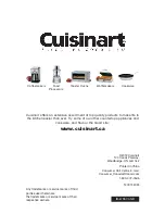 Preview for 36 page of Cuisinart CMW-100C Instruction Booklet