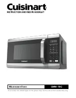 Предварительный просмотр 1 страницы Cuisinart CMW-70C Instruction And Recipe Booklet