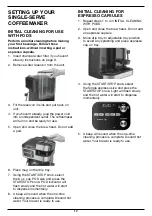 Предварительный просмотр 12 страницы Cuisinart Coffee Center BaristaBar SS-4N1 Series Instruction And Recipe Booklet