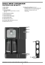 Предварительный просмотр 6 страницы Cuisinart Coffee Center SS-12 Instruction Booklet