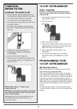 Предварительный просмотр 8 страницы Cuisinart Coffee Center SS-12 Instruction Booklet