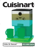 Cuisinart Coffee On Demand DCC-2000C Series Instruction Book preview